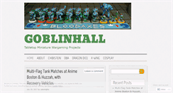 Desktop Screenshot of goblinhall.com